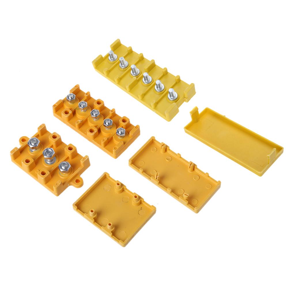 1Pc Durable Electric Bicycle E Bike Motor Controller Wire Connection Box Insulation Box Phase Battery Wire Connector