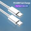 Cable PD Data Cable Type C To Type C Cable Mobile Phone Charger Wire Fast Charging Cable USB C Wire