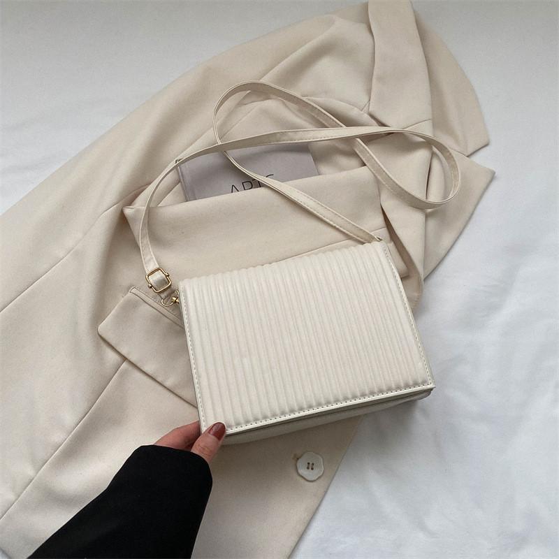 Stylish Fashionable Pu Leather Crossbody Bag Trendy Square Handbag For Women 2023