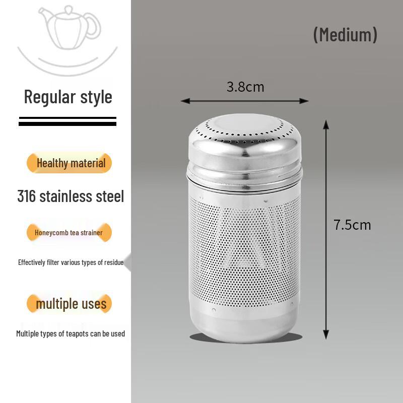 Yuzhuxun 316 Stainless Steel Tea Infuser Strainer