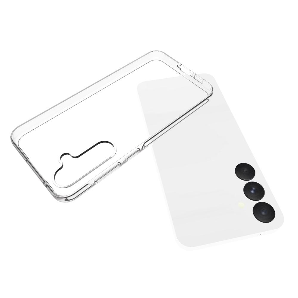 10Pcs/Pack For Samsung Galaxy A55 5G Transparent TPU Phone Case Watermark-Free