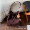 Retro Bag Women's Large Capacity 2025 New Autumn and Winter Versatile Simple Shoulder Bag Texture Commuter Tote Bag