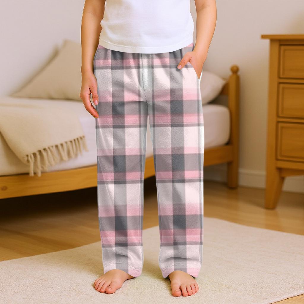 Fashionable Children's Versatile Color Pocket Casual Pants