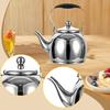 2.0L Stainless Steel Teapot Coffee Tea Kettle Daily Use Thickened Pot Water Boiler Jug for Hotel