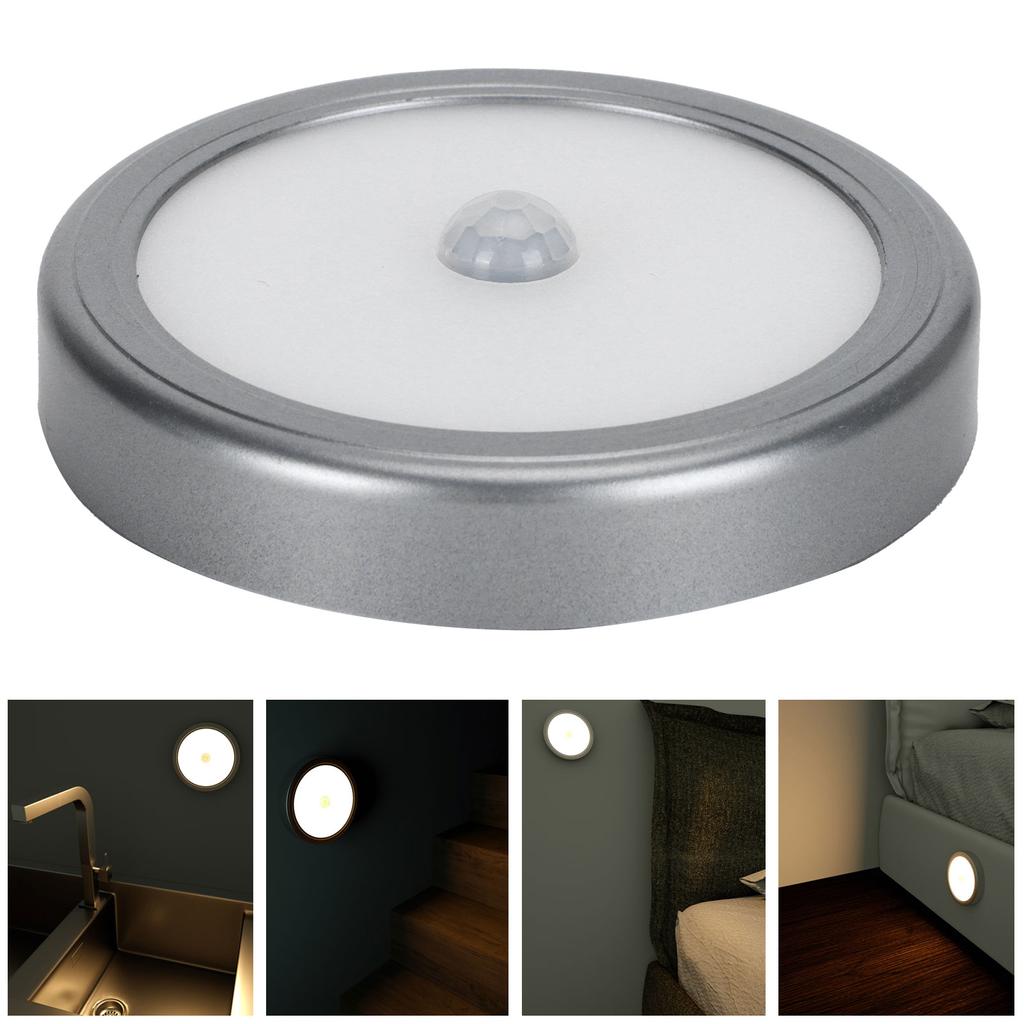 Body Induction Lamp Dimmable USB Rechargeable Night Light for Cabinet Closet Stairs Bedroom