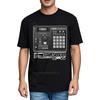 Tshirt Men Fashion Soft Cotton Teeshirt Black T Shirt With Wavesplicer Short Sleeve Classic Tshirt Fashion Everyday Tees Brea