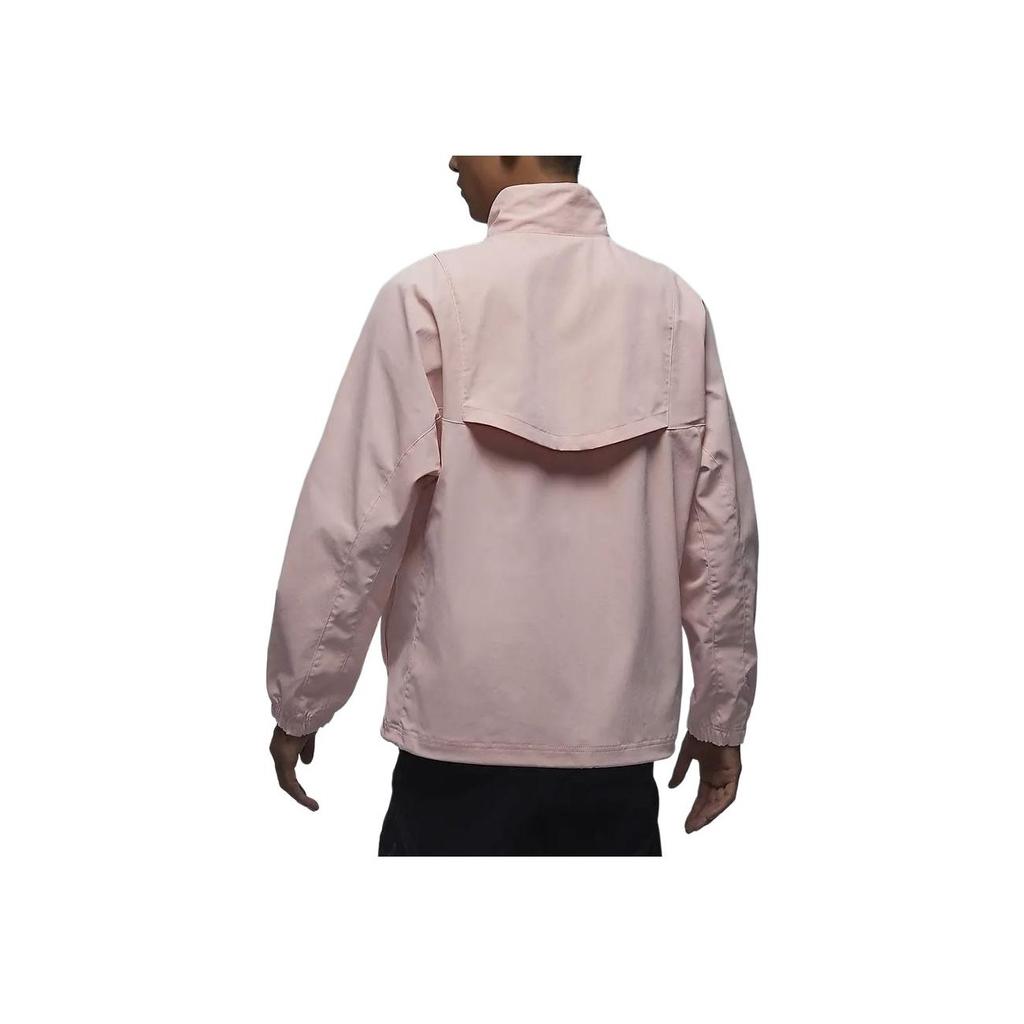 Jordan Sport Solid Color Stand Collar Half Zip Casual Hoodie Men Hoodies Legendary-Pink DZ0556-622