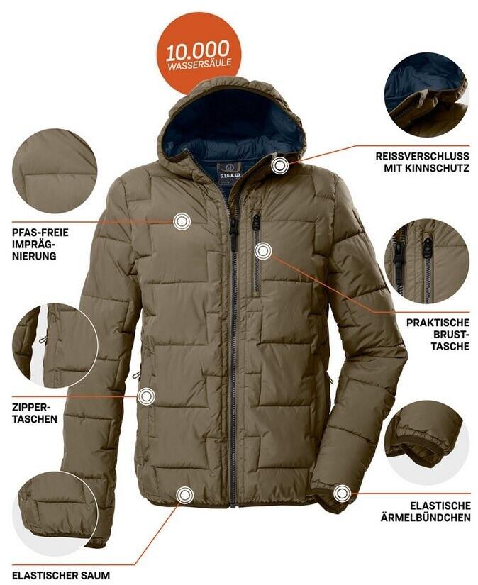 Winter Jacket G.I.G.A. DX by Killtec GW MN QLTD JCKT 4351900 Function Jacket Dark Mud