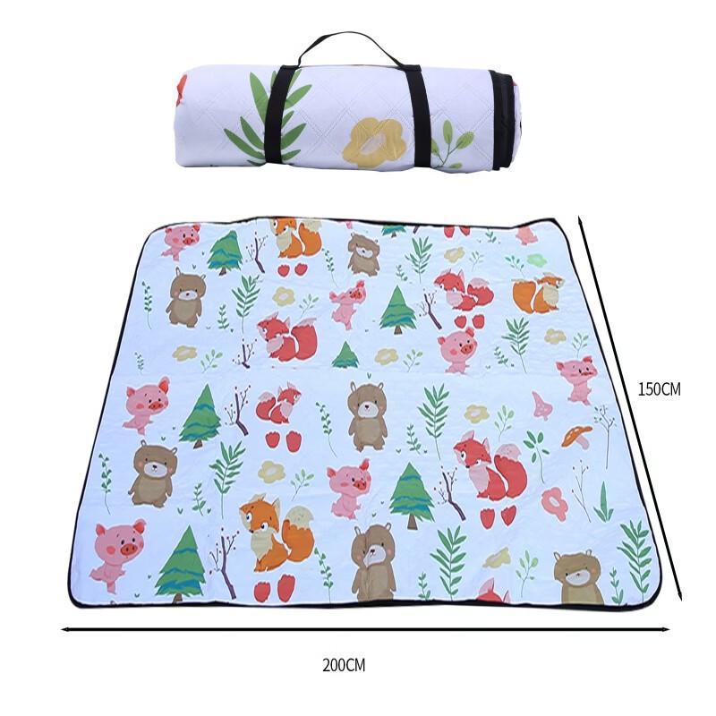 Patterned Thickened Outdoor Picnic Mat