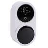 Wall Mount Toothbrush Cleaner Rechargeable Toothbrush Holder Cleaning and Drying Automatic Sensing Cover for Bathrooms