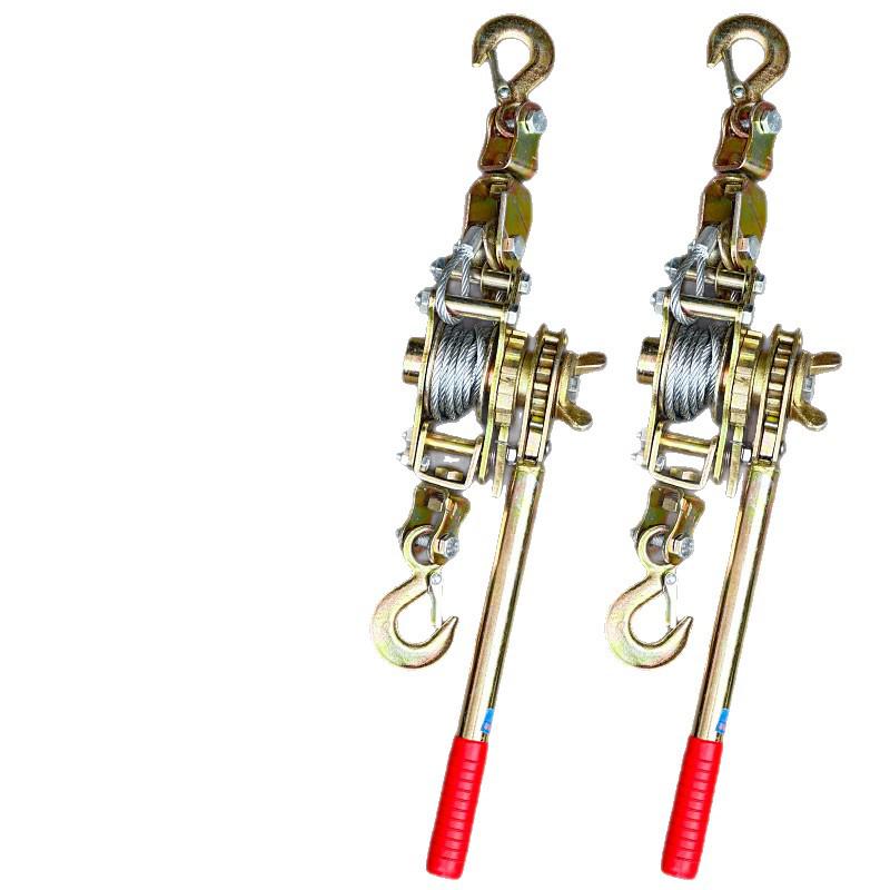 Esticador de Cabo de Aço com Catraca Dupla, Capacidade de 1-2 Toneladas