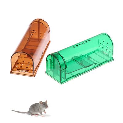 Armadilha para ratos sem matar animais de estimação gaiola de controle reutilizável ratos roedores armadilha para ratos