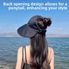 Outdoor Ice Silk Sun Hat With Wide Brim And Adjustable Fit For Summer Sun Protection