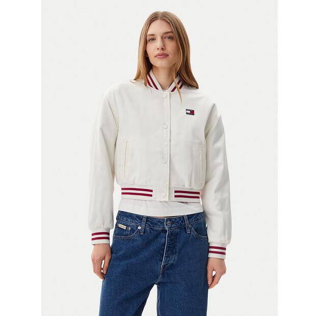 Куртка бомбер Tommy Jeans Satin Coach EU S