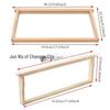 Italian Pine Wood Beehive Frame (Knotless) - Langstroth Design, Assembleable Chinese Foundation Frame