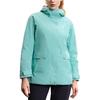 Fila Fashion Hooded Two-Piece Set Jacket Women Jackets Gray Green A11W517721FGN