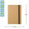 Laconic 2026 March A5 Faux Brown Planner, Start, Weekly, Leather, LALM86-300BR
