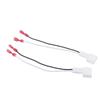 1Pair Car Tweeter Dash Front Speaker Wire Harness Adapter Cable Connector Wiring Cable For Camry Scion
