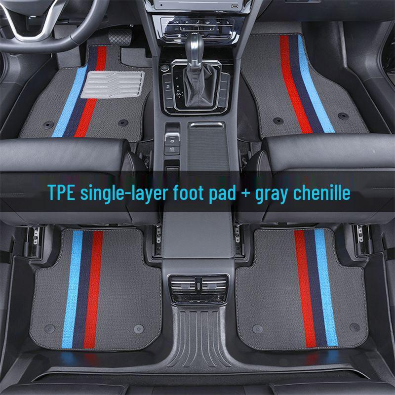 Star Wish TPE Car Floor Mats: Dirt-Resistant Interior Accessories for Enhanced Style & Protection