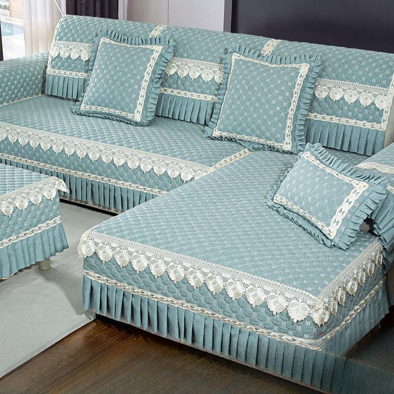 High-grade Sofa Cushions, All-season Universal Leather Sofa Covers, Scarves, Anti-slip Cushions, Skirt Chaise Cushions