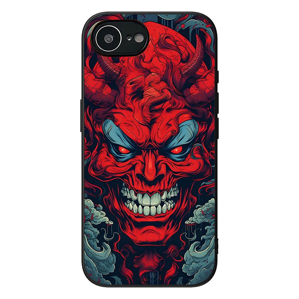 Japan Samurai Skeleton Skull Chinese Style Phone Cover for Xiaomi Redmi Note 12 11 10 Pro 10A 10C 12C 14C A4 Note12 5G Soft Case