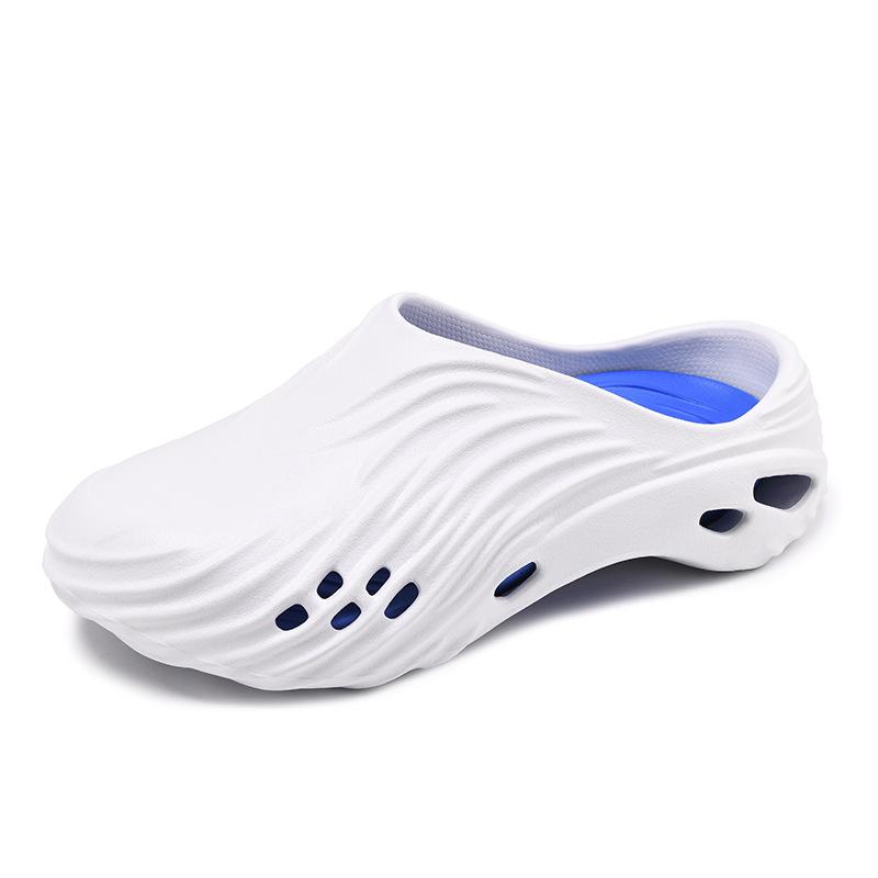 Slippers men's summer bag head hole shoes men's wear sandals men's trendy personality outdoor wading beach shoes