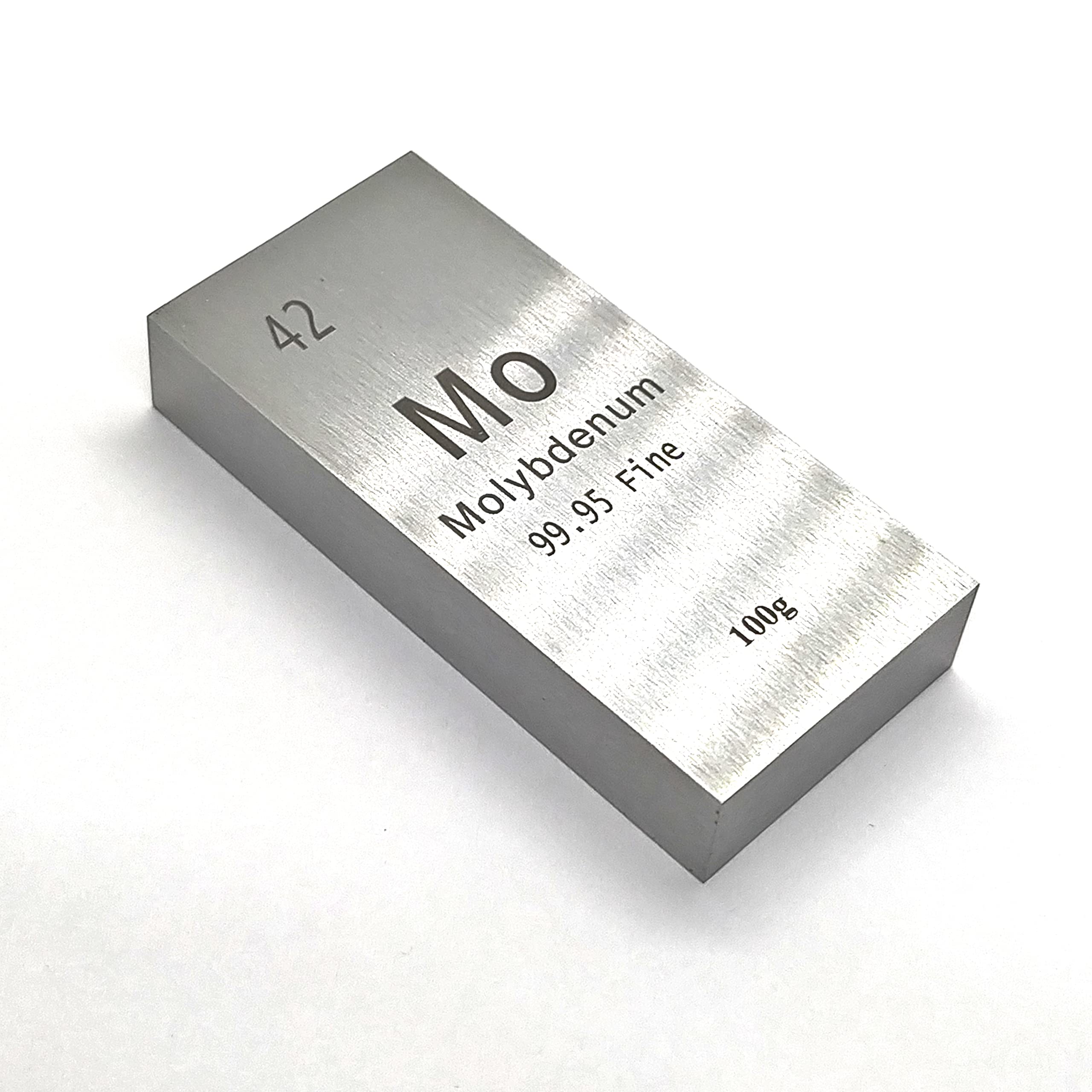 

Elemental specimen Molybdenum Mo (ingot, 100g)