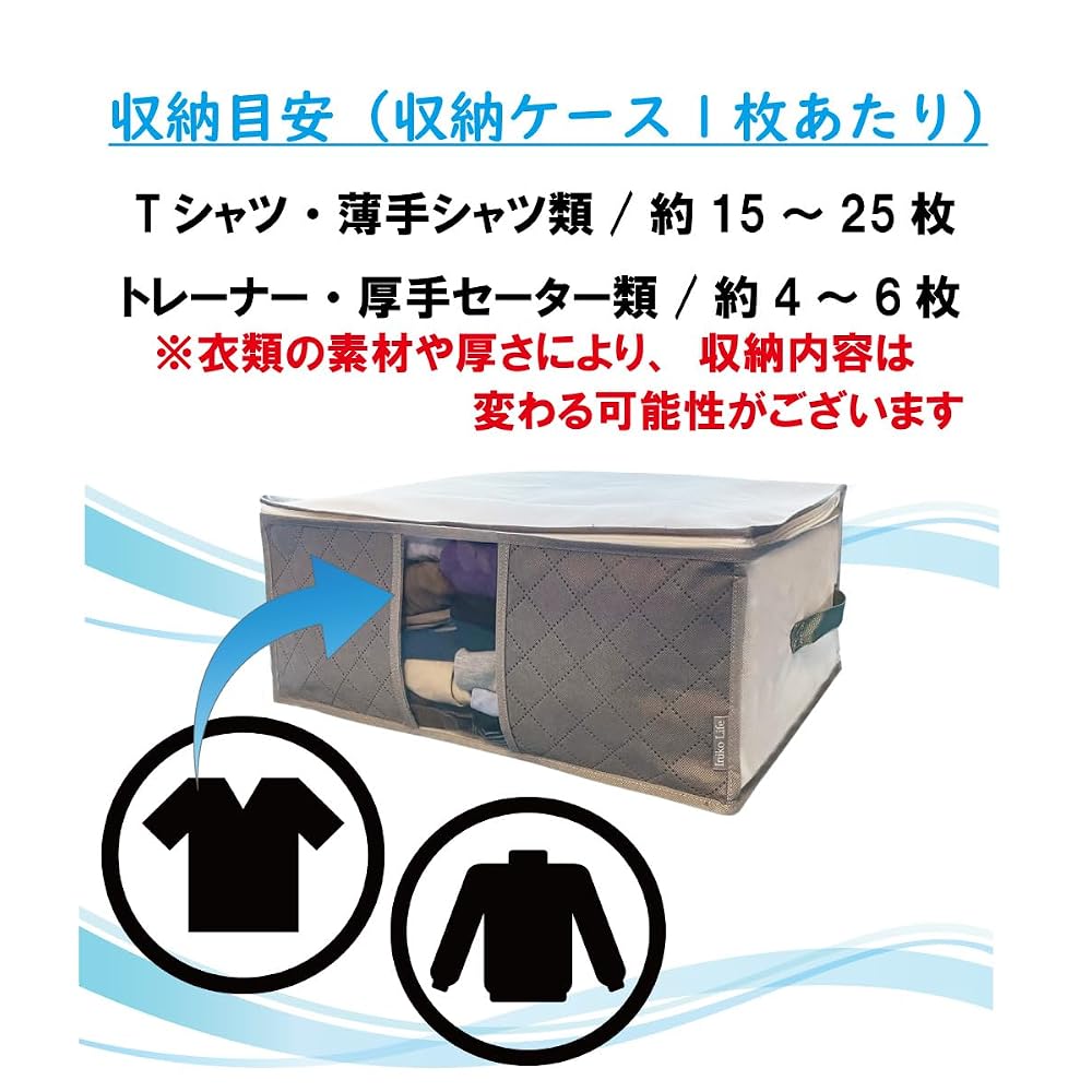 Extra-large futon storage bags (2 bags), clothing storage bags (3 bags), 5-piece set. Inicolife
