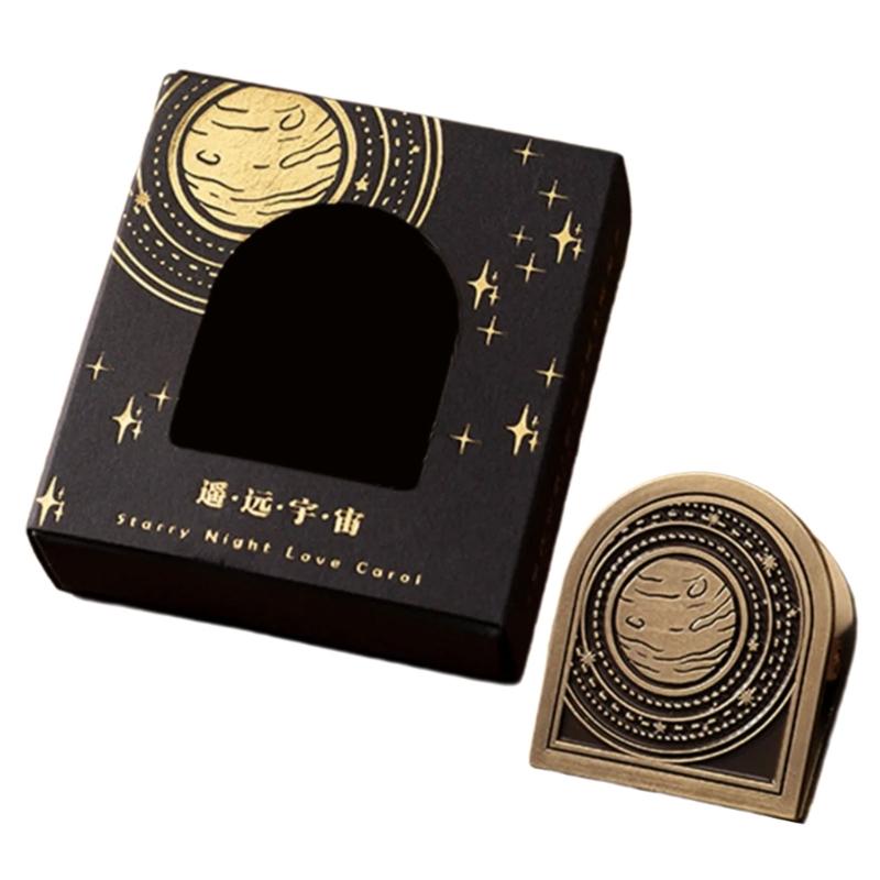 Vintage Paper Clip Metal Binder Clip for Journaling and Scrapbooking Metal Paper Clamp for Organizing File Photo Paper