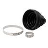 Universal Outer CV Joint Boot Kit Stretch Driveshaft Silicone CV Boot Clamp Steering Machine Dust Cover Rubber Cover