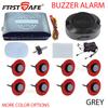 12V 16.5mm Parking Sensor Kit Universal 6/8 Sensor Buzzer Reverse Radar Sound Alarm Indicator Probe System