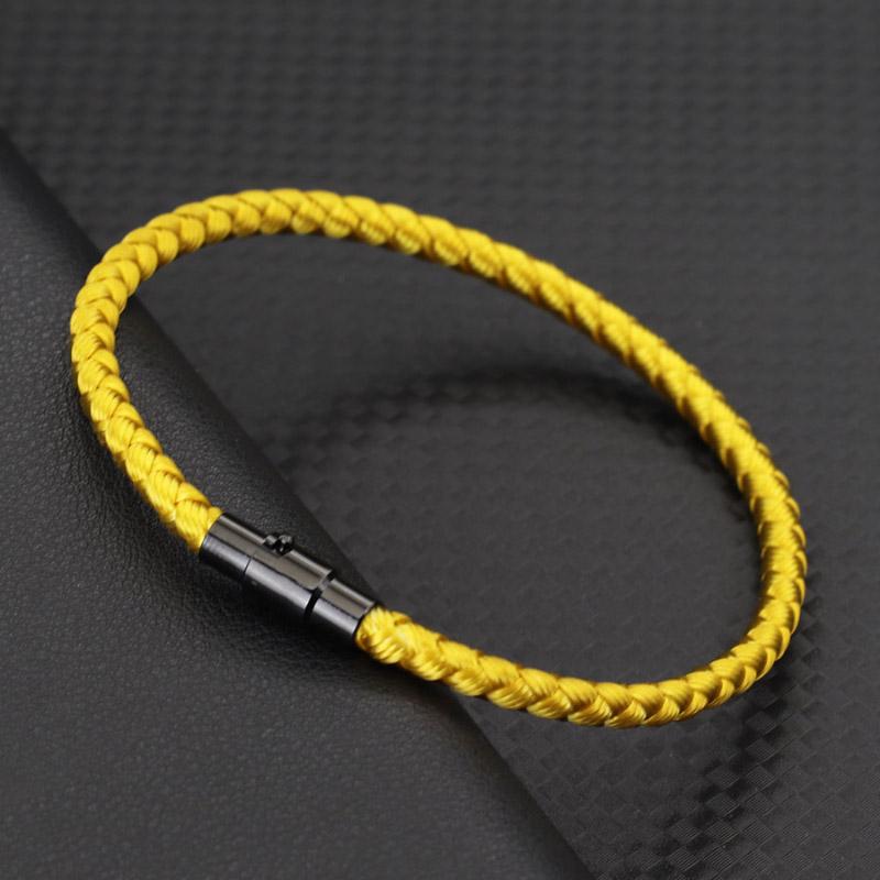 Fashion Grade A Keel Rope Bracelet For Men Double Safety Magnetic Buckle Charm Braslet Outdoor Cycling Hand Accessories Pulseria