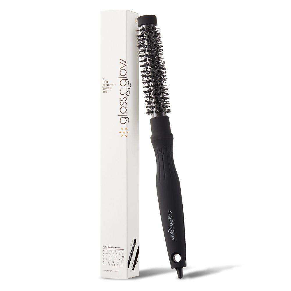 Gloss & Glow Made in Korea Hot Curling Root Volume Roller Brush No. 1 16mm