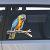Macaw Car Sticker Waterproof Vinyl Decal on Bumper Rear Window Laptop Self-adhesive Decal For Car Accessories TM211