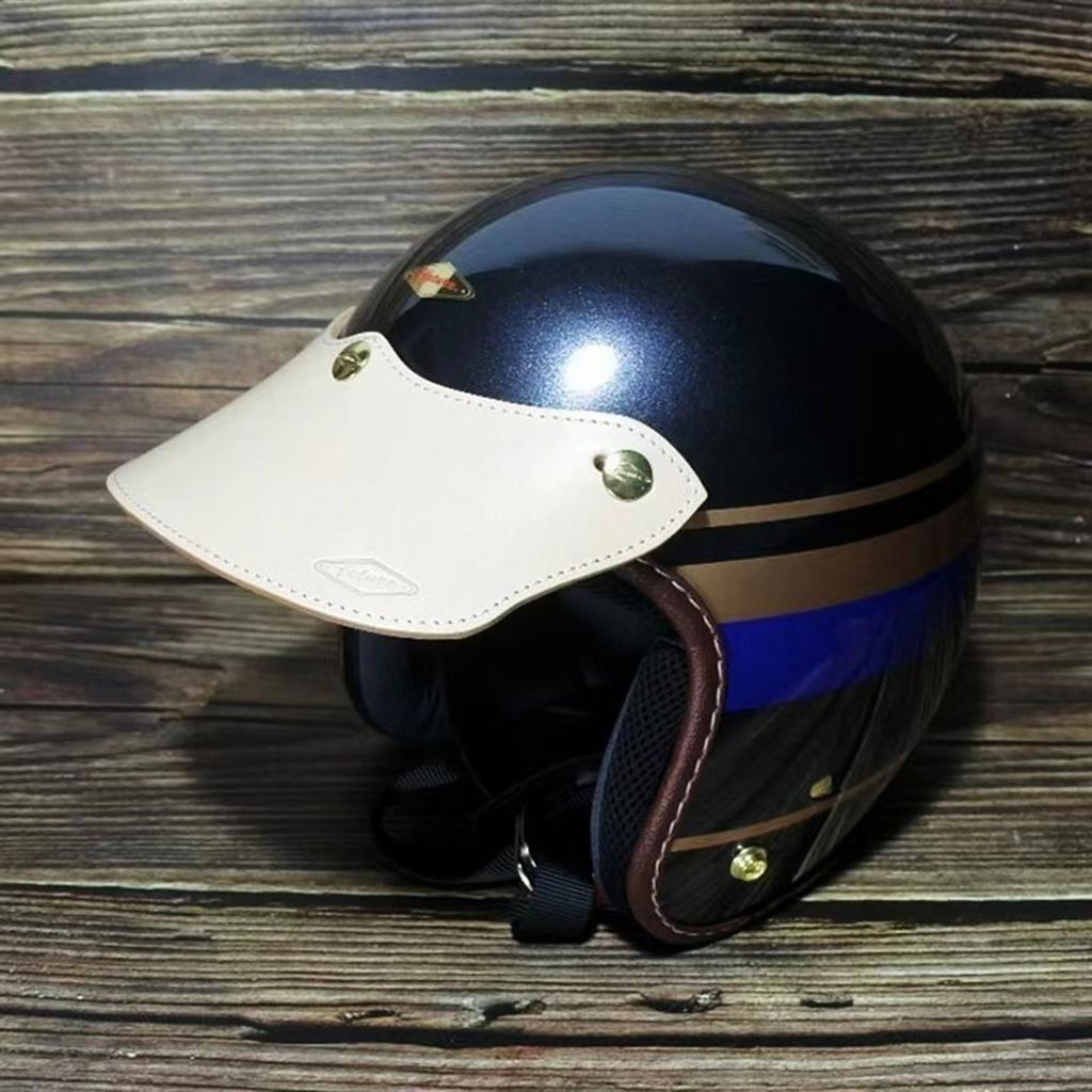 Retro 3 Pin Helmet Visors for Scooter Motorcycle Sports Jet Helmets Helmets Brim Flip Up Windshield Rain Sun Protections