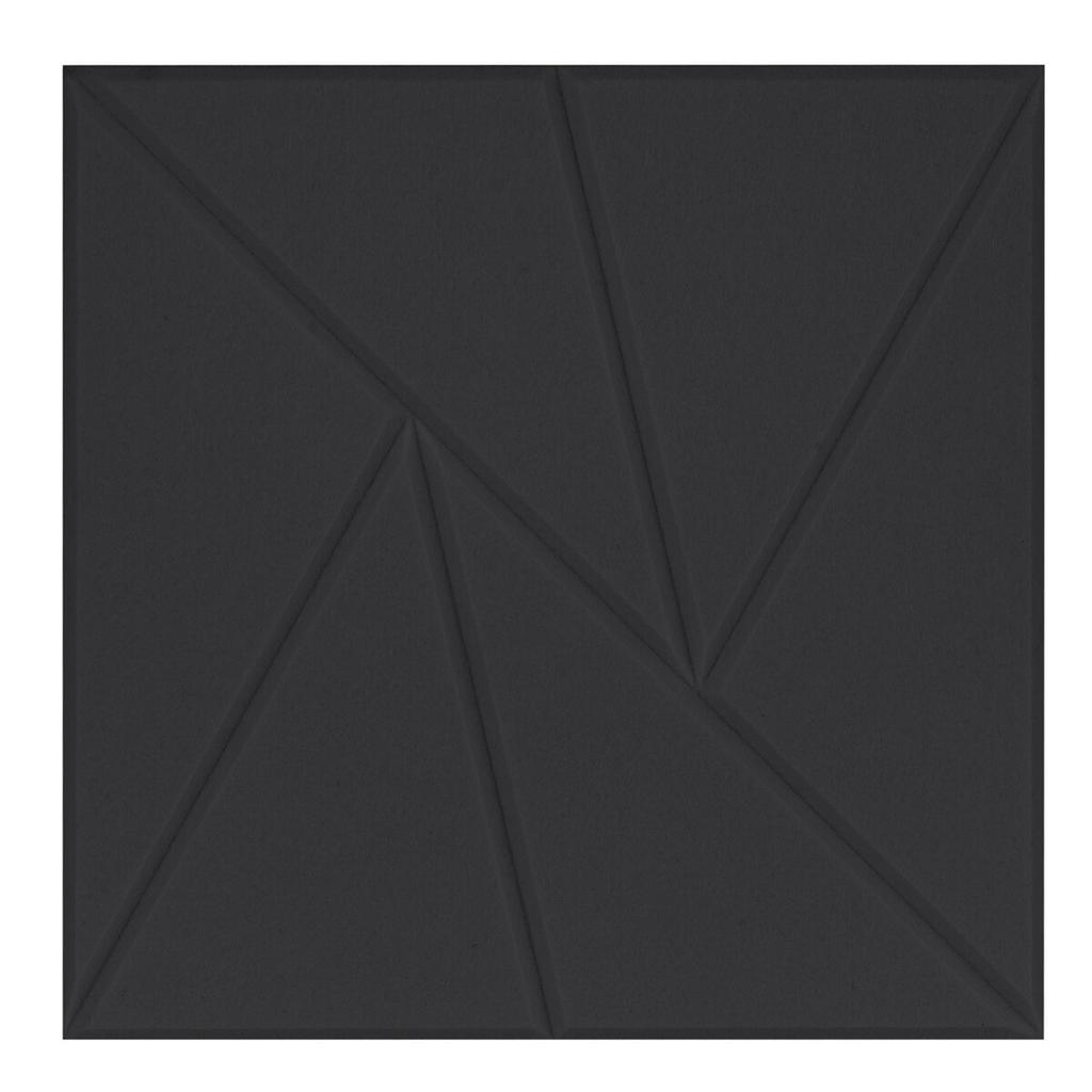 18 Pack Acoustic Wall Panels 11.8 x 11.8 x 0.4 inch Self-Adhesive Black
