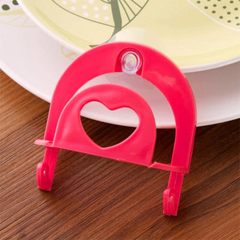 1PC Plastic Dishcloth Sponge Storage Rack (with Suction Cup Hook) Kitchen Sink Rack and Bathroom Wall Storage Rack