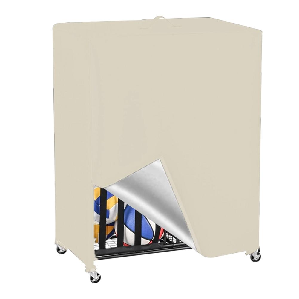 1PC Basketball Rack Cover 97*46*115cm 420D Oxford Cloth Garage Sports Equipment Organizer Cover For Ball Storage Covers Parts