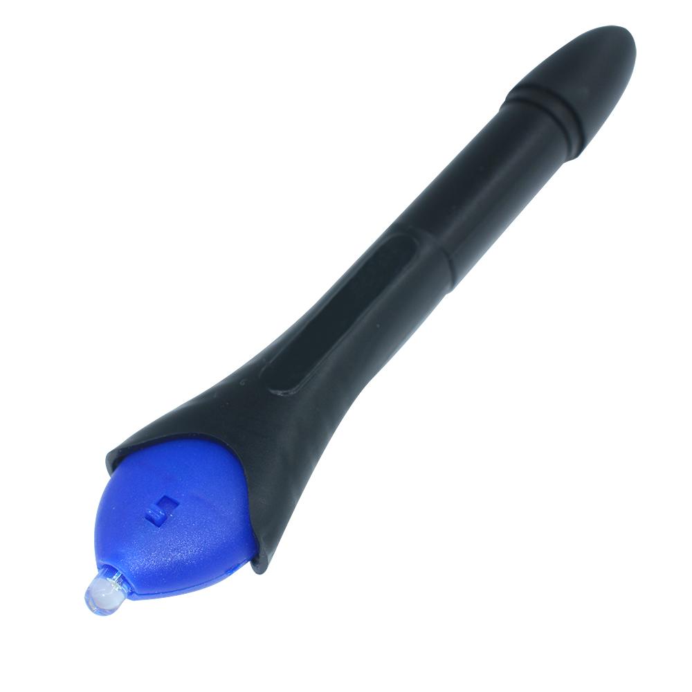 DIY 5 Second Fix Liquid Glass Welding UV Light repair Pen Curing Glue UV Gel Seal Compound Repair Tool Welding Compound синий