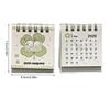 Glückskatze Themen 2026 Mini-Tischkalender Ins Style Dekoration Für Studenten Büro Schreibtisch Organizer Niedlicher Terminplaner
