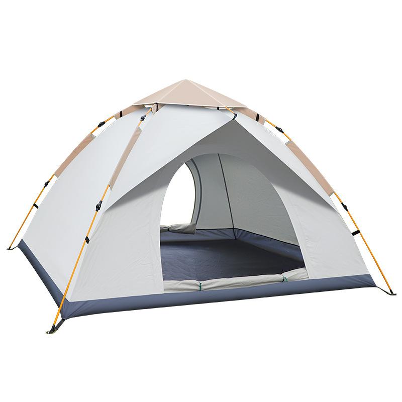Outdoor Camping Folding Fully Automatic Tent for 3-4 People On The Beach, Simple and Quick To Open, Double Rain and Dew Proof