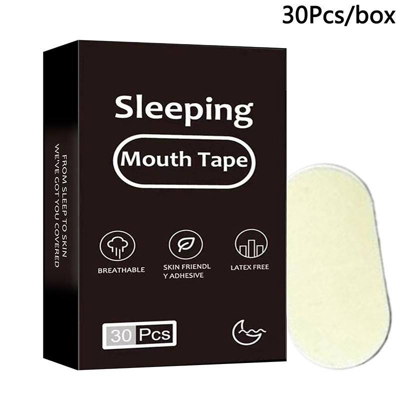30Pcs Anti Snoring Sleep Mouth Tape Best Breathing Nasal Strips Medical Grade Improved Sleeping Keep Mouth Close Prevent Snoring