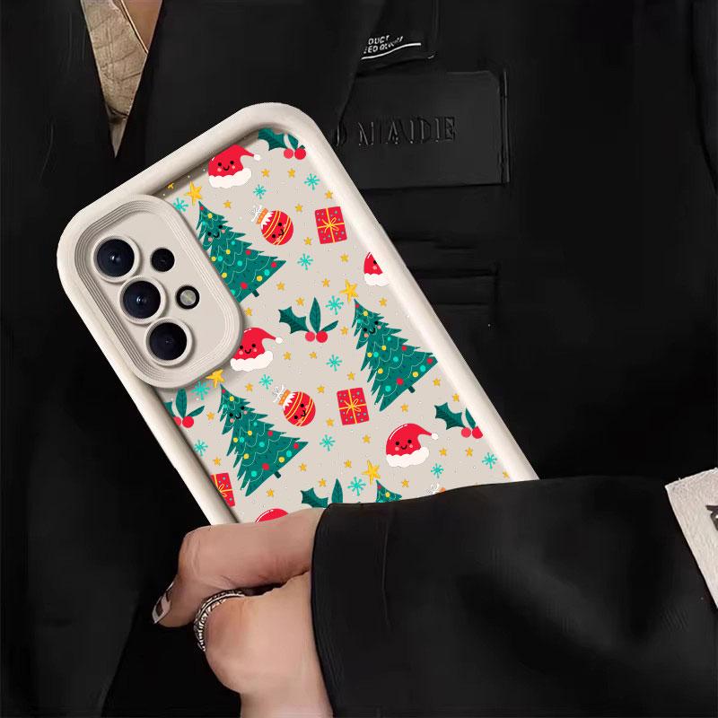 Merry Christmas New Year Gift Case For Samsung Galaxy A55 A35 5G A13 A54 A53 A52 A34 A06 A32 A14 A23 A24 A12 A51 A71 Phone Cover