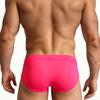 Heren Nylon Mesh Zwembroek Sneldrogend Elastische Contour Pouch Sexy Kleurblok Zwemkleding Voor Zomer Strand Zwembadfeest