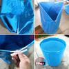 Outdoor Bathtub Thicken PVC Canvas Fish Tank Movable Circular Children's Swimming Pool Foldable Fish Fry Breeding Water Tank