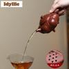 270ml Boutique Yixing Purple Clay Teapots Handmade Tripodia Pot Raw Ore Purple Jade Gold Sand Kettle Zisha Tea Set Tea Services