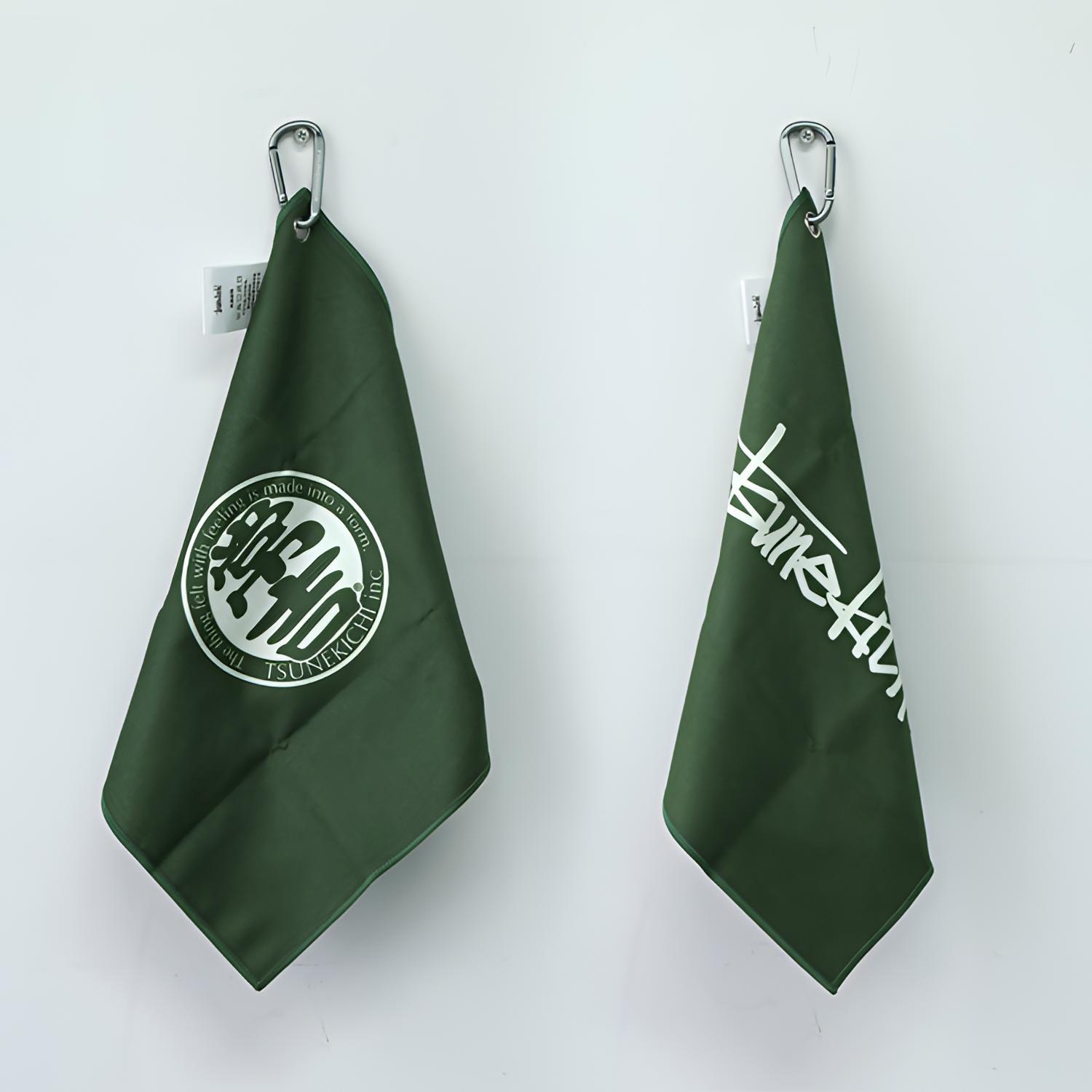 Compact Multi-use Fishing Towel: Dual-sided, Quick-dry, Water-absorbent Hand Towel with Buckle