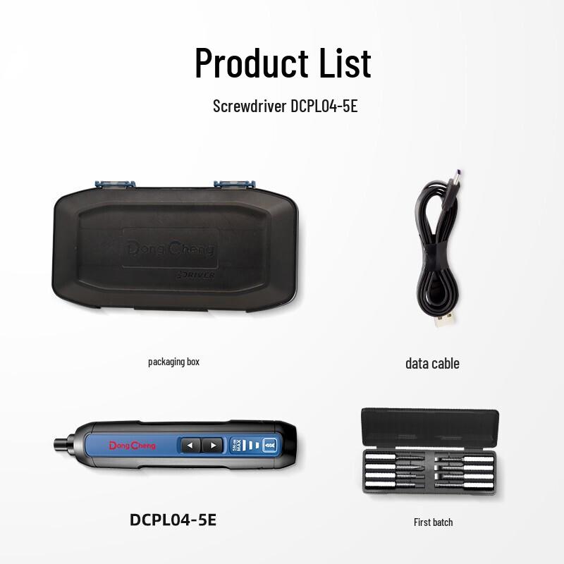 Dongcheng Cordless Electric Screwdriver & Drill Set CN plug (adapter included)