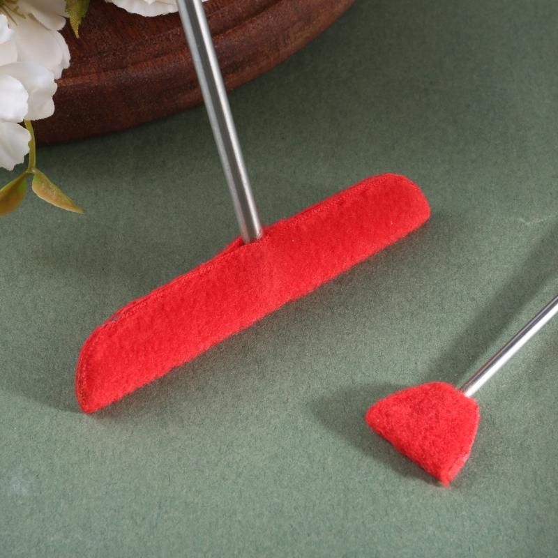 Klavierputzhilfe Klavier Resonanzboden Staubwedel Set, Klavierputzwerkzeug-Kits