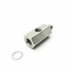 Oil Pressure Sensor M10x1.5 Female To M10x1.5 Male with 1/8 NPT Side Port Hose Motors Turbo Supply Replacement Feed Line Gauge
